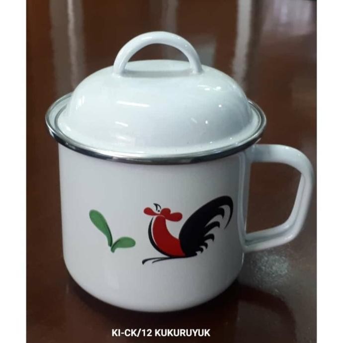 

READY MUG ENAMEL AYAM JAGO 400ML/MUG JADUL