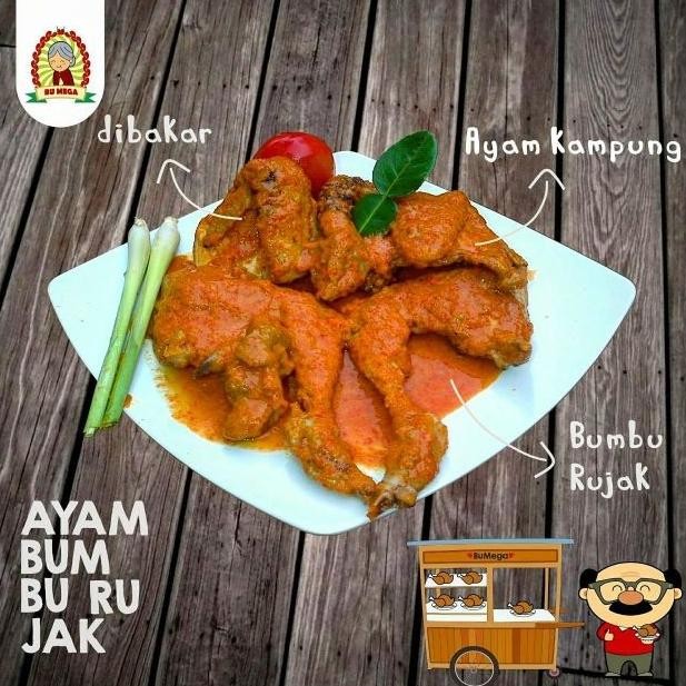 

READY AYAM KAMPUNG BU MEGA - BUMBU RUJAK