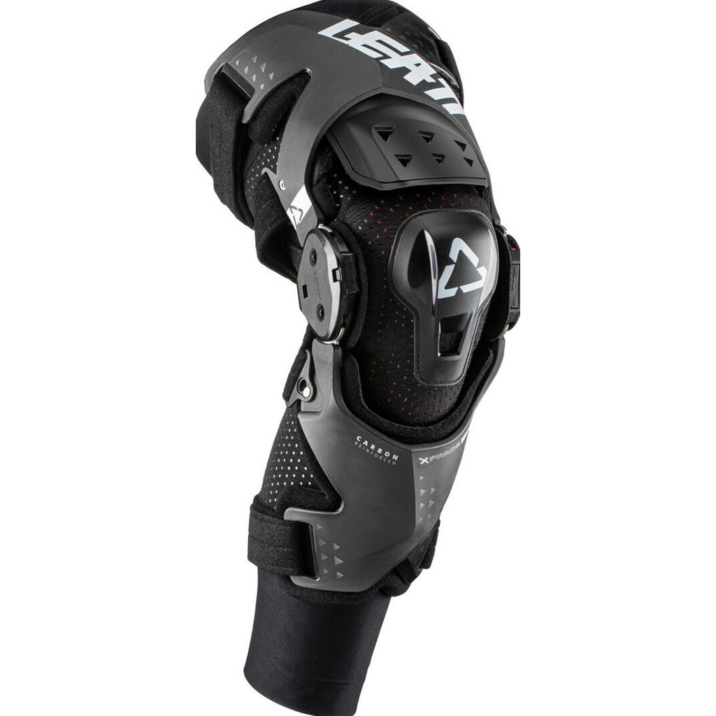 HARGA DISC - Knee Brace Leatt X-Frame Hybrid Black / NEW LEATT KNEE BRACE MX MTB