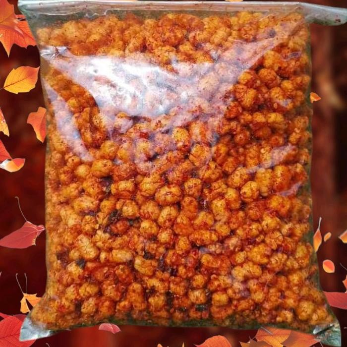 

OBRAL Tiktak Pilus Kencur Pedas Daun Jeruk 1kg Camilan Snacks Food