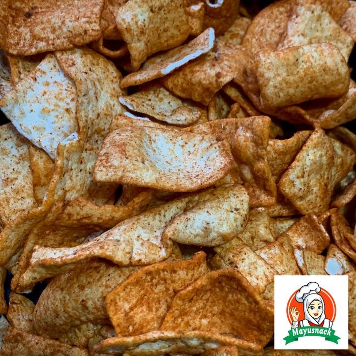 

LIMITED EDITION Kerupuk Slondok Pedas Manis Daun Jeruk 500gr Snack Kiloan Cemilan Camilan Makanan