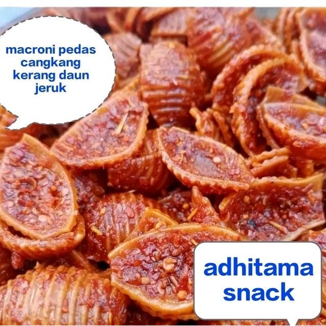 

MURAH Sebblak Macaroni Cangkang Kerang Pedas Kencur Daun Jeruk 500grm - Food Snacks Makaroni Kering