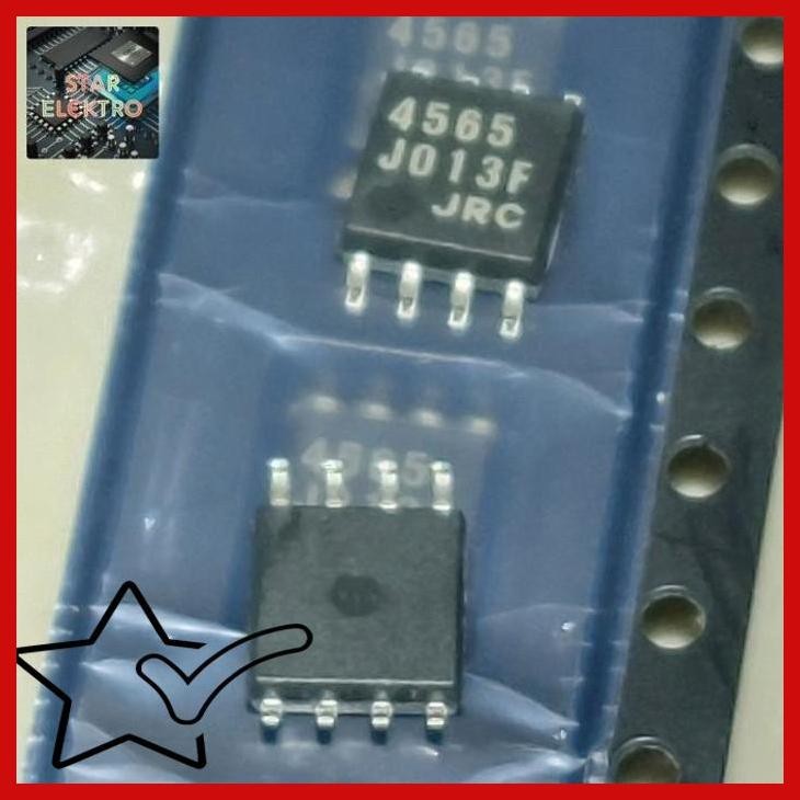 [SRE] 4565 JRC DMP-8 PERSEGI SMD NJM4565M-TE1 JAPAN RADIO IC OPAMP JRC4565