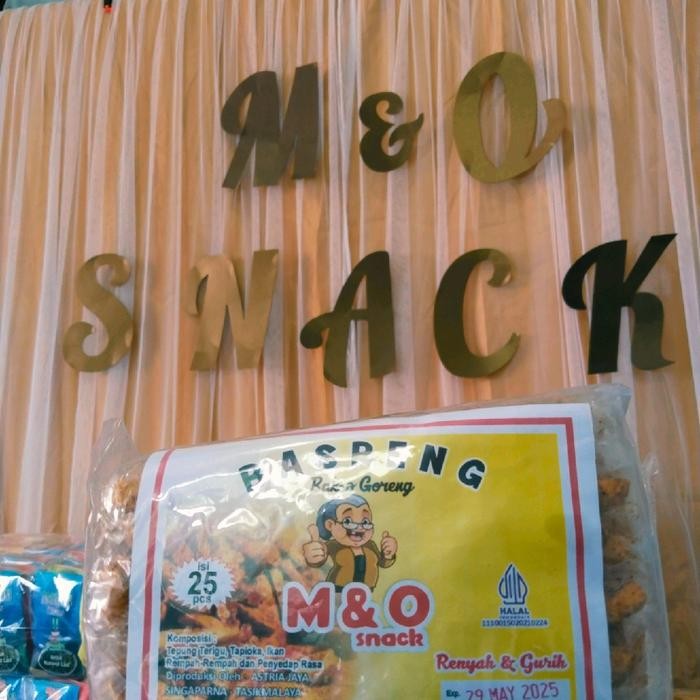 

PROMO Basreng By M&O ecer 500 isi 25pcs Camilan Food Camilan Food pedas snack murah
