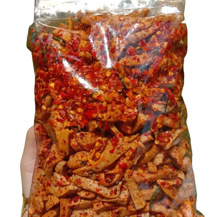 

FREE ONGKIR Basreng viral mantap pedas daun jeruk 500gram Food Snacks