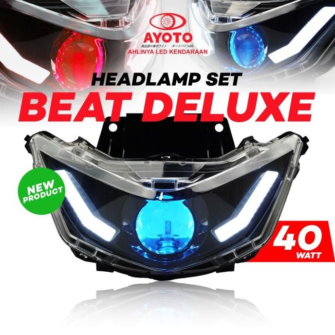 TERBARU - AYOTO HEADLAMP BEAT DELUXE PNP AYOTO