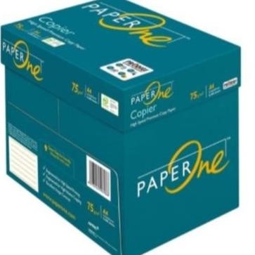 

[Grab/Gojek] Kertas Fotocopy Print Hvs A4 75 / 80 Gr Paperone Box Dus