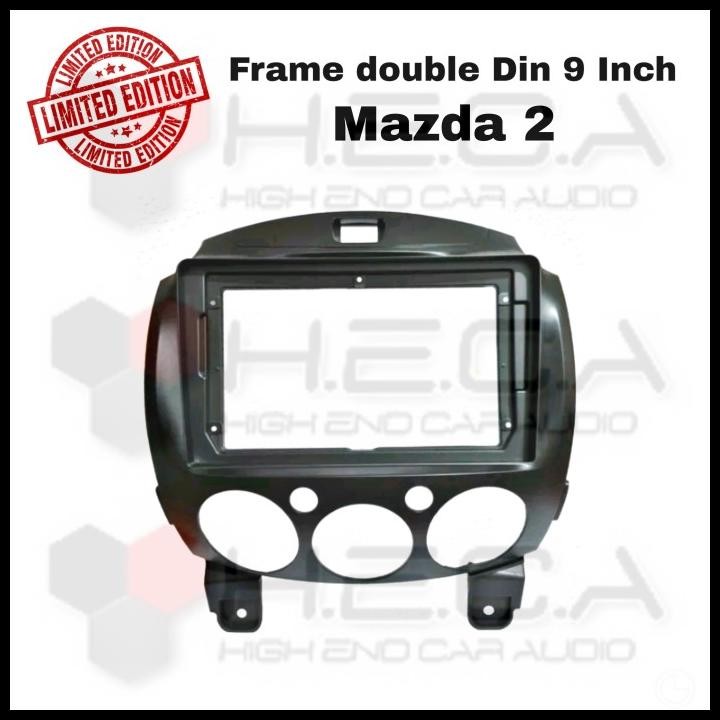 Frame 9 Inch Mazda 2 Double Din Android Tape Mobil 2Din Head Unit 9"