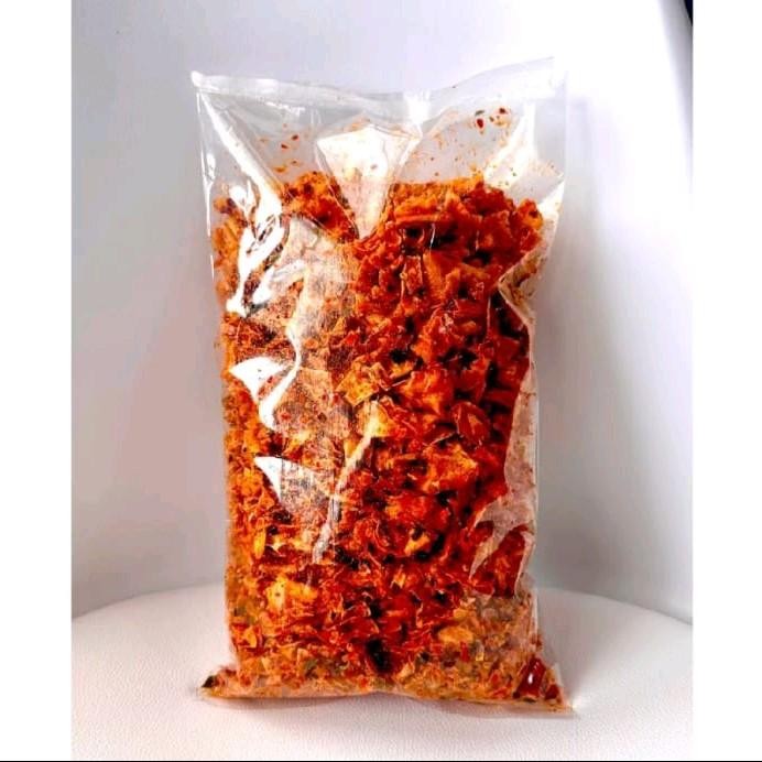 

BIG SALE Kripik singkong kriwil extra pedas daun jeruk 500gram Keripik Food Snacks