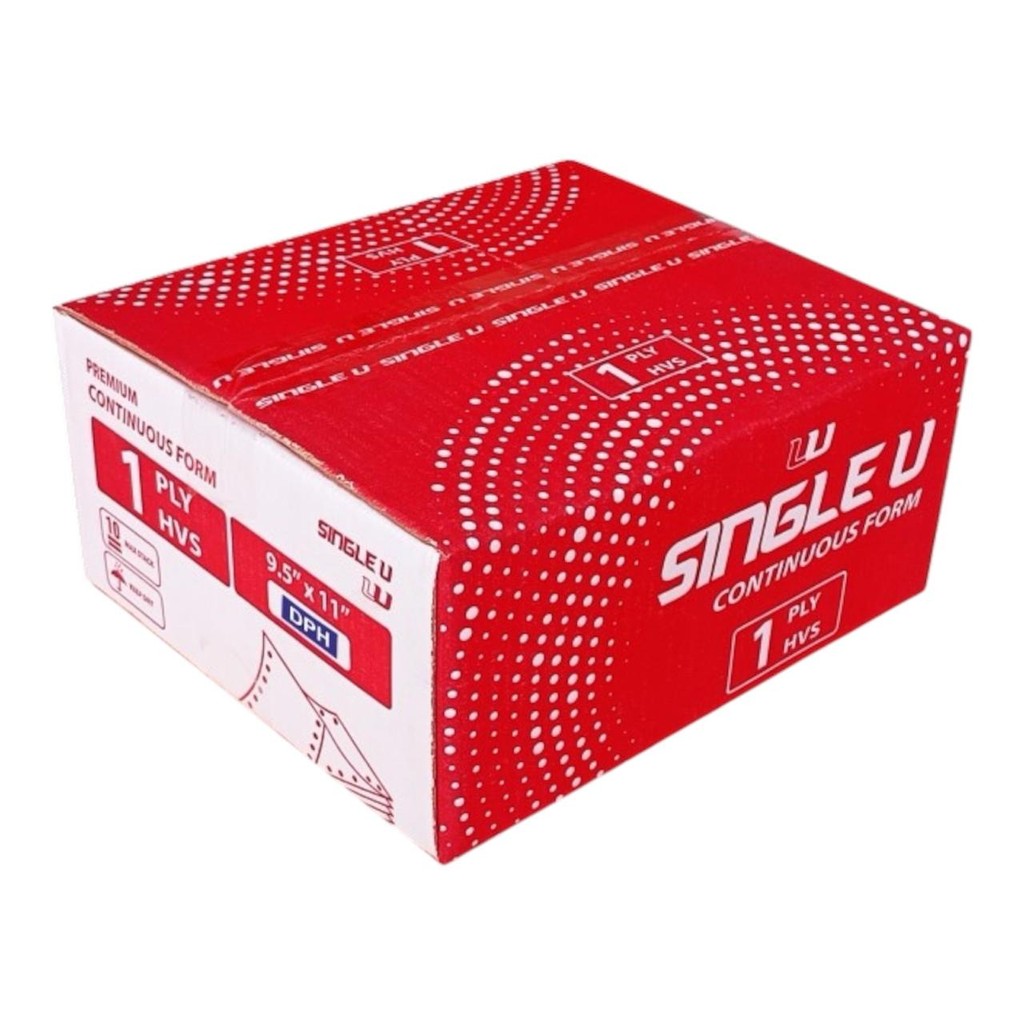 

Continuous Form DPH Wartel 1 Ply - 9,5/2 x 11/2