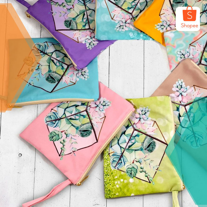 

Promo Pouch Succulent Random Bisa jadi amplop angpao angpau lebaran premium Elegan