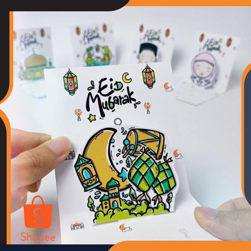 

Grosir Kartu Lebaran Doodle Eid Mubarak Kartu Ucapan Idul Fitri - TANPA Amplop TANPA Ucapan Keren