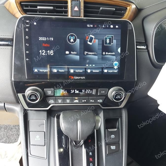 Miliki Head Unit Android Nakamichi Oem Honda Crv Turbo 2017 Up Soket Pnp