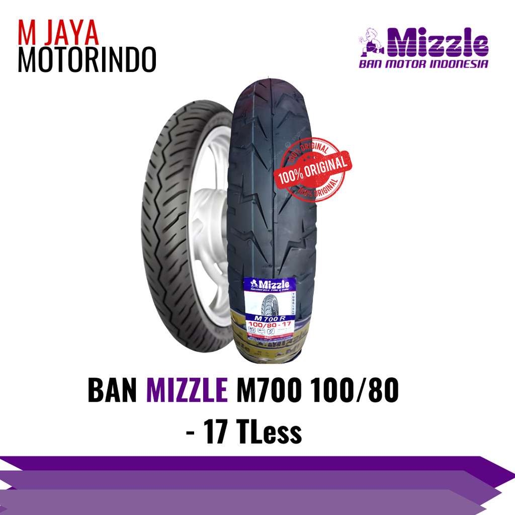 BAN MIZZLE M700 100/80 - 17 TLess