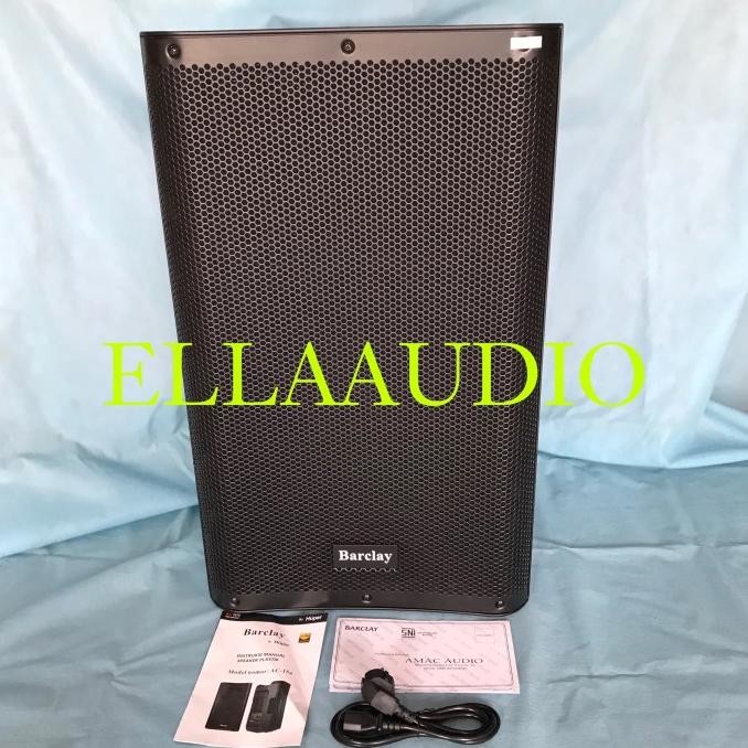 Speaker Barclay Ac15A Aktif Powered Speaker 15"Inch Barclay Ac-15A New Stok