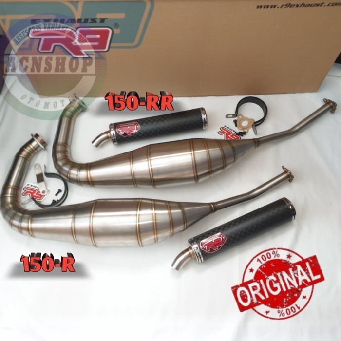 KNALPOT R9 NINJA 150 RR / R - NEO MUGELLO CARBON ORIGINAL QUALITY