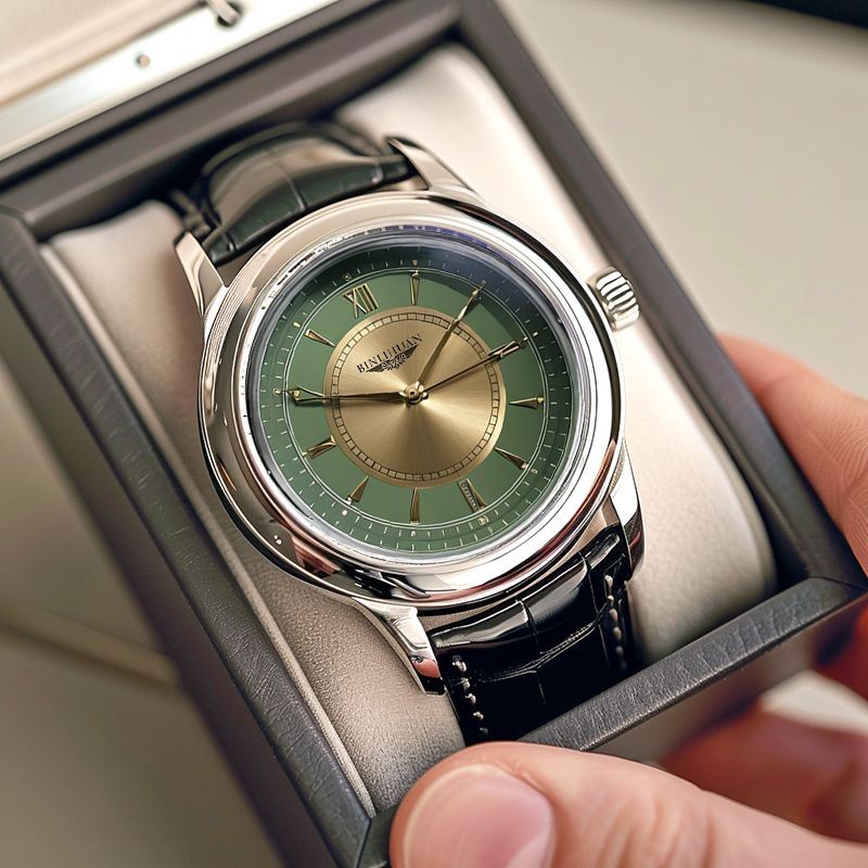 Swiss Jam Tangan Pria Anti Air, Jam Tangan Bisnis, Gaya Korea, Jam Tangan Modis, Anti Air, Sederhana