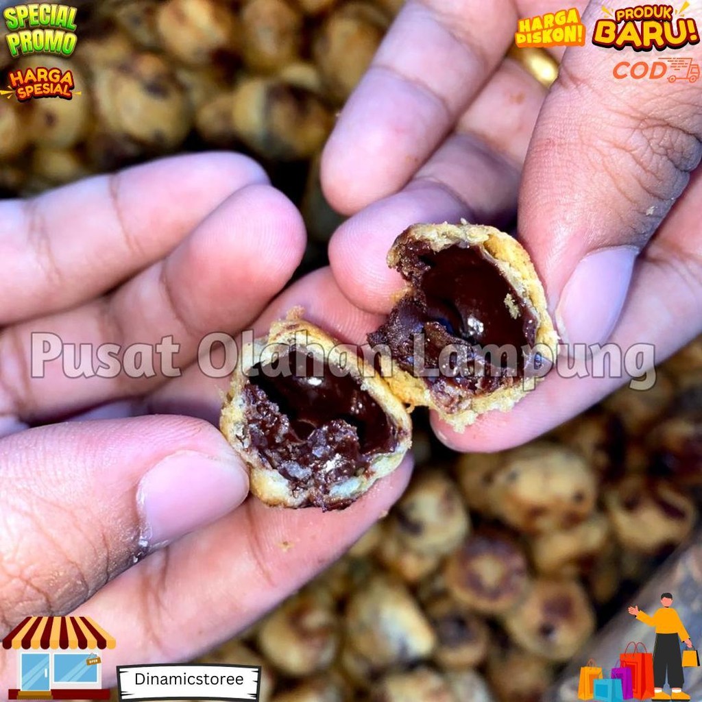 

Kue Kering Sus Cokelat | Soes Kering Coklat Lumer 250 Gr D Termurah