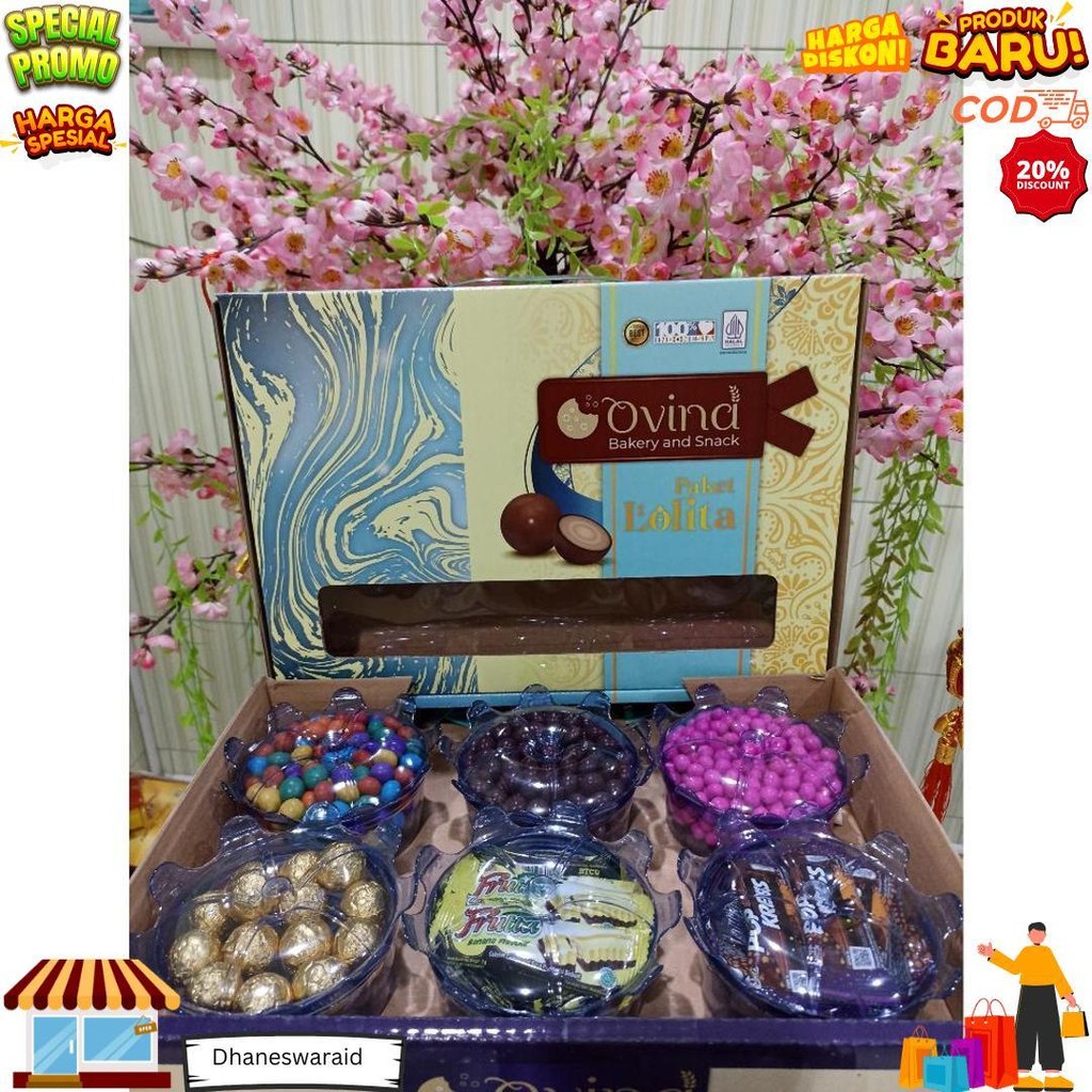 

Kue Kering Hampers Lebaran Ovina Arion / Ovina Lolita D Termurah