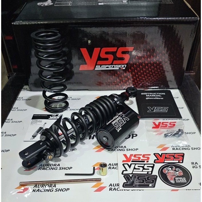 Shockbreaker Yss G Sport Smooth 330 Mm Black Honda Stylo 160 / Vario 160 - Original Yss Thailand