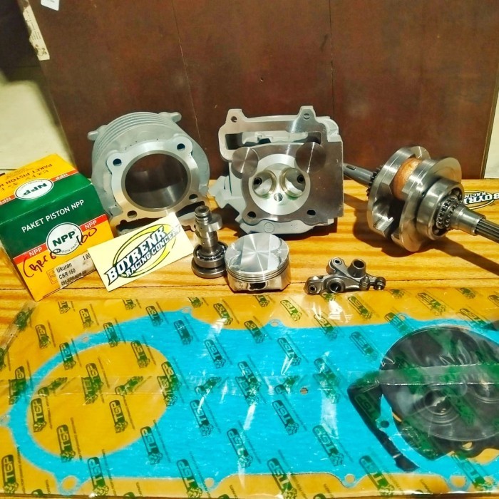 Paket Bore Up Mio Sporty 200Cc Nol Paking-Boyrenk Racing