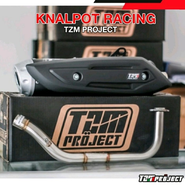 Knalpot Nmax Aerox Pcx Adv Full Package Standart Racing Tzm Project