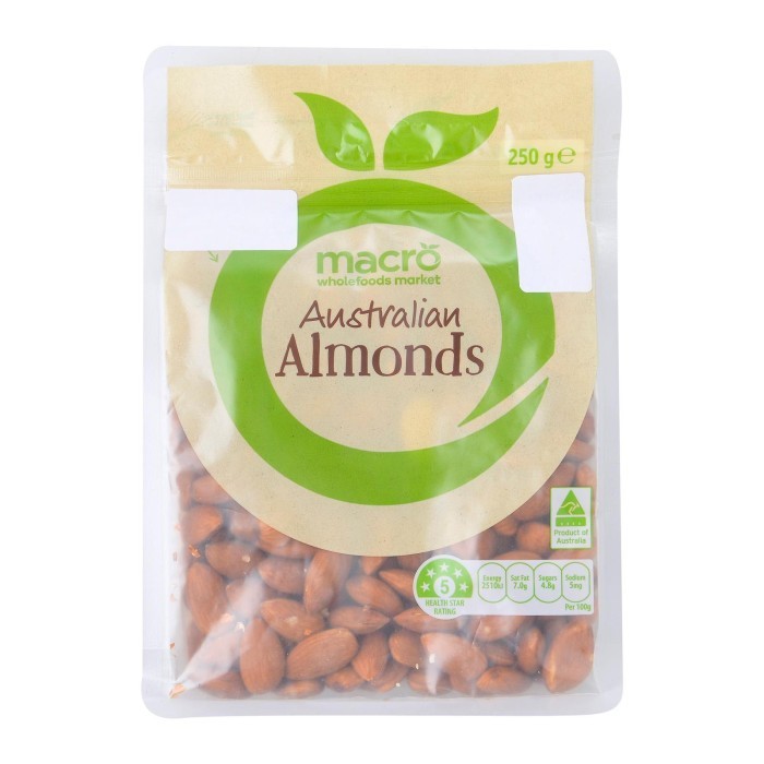 

Macro Natural Almond Kernel Nuts 250 g