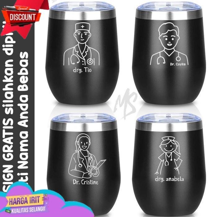 DISKON MUG COFFEE MUG TEA STAINLEES GRATIS CETAK NAMA | GELAS TELUR FREE UKIR NAMA| CUSTOM GELAS TEL