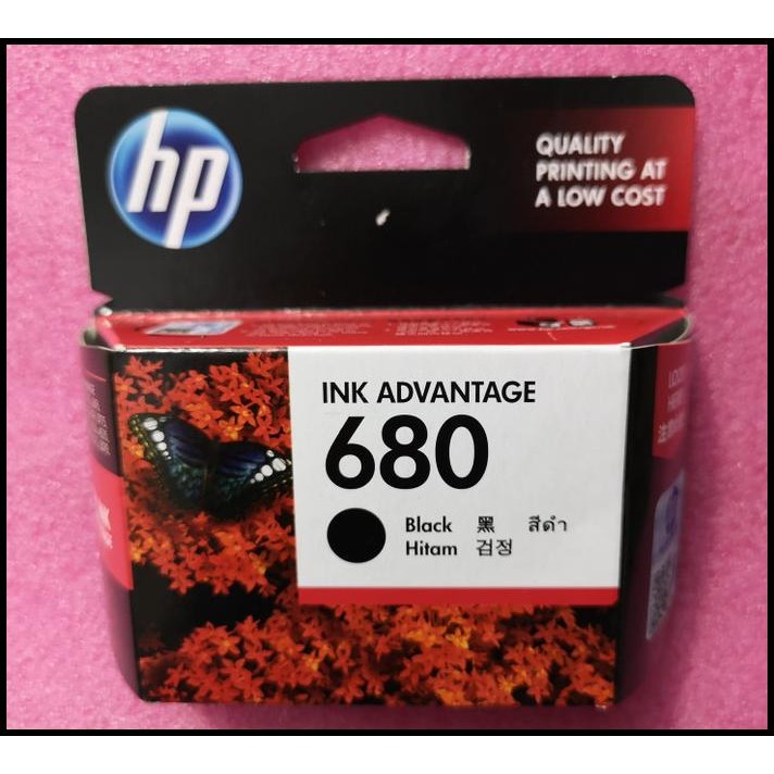 Cartridge Hp 680 Black Original Ink Advantage Cartridge Hp 680 Hitam
