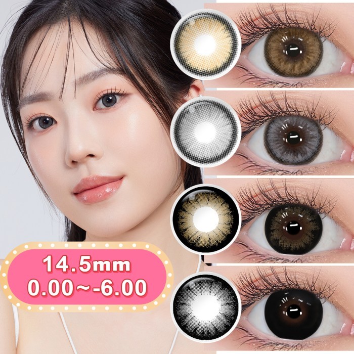 codnew magister softlens minus 0.00-minus 6.00 kontak lensa 14.50 mm [kualitas terbaik]