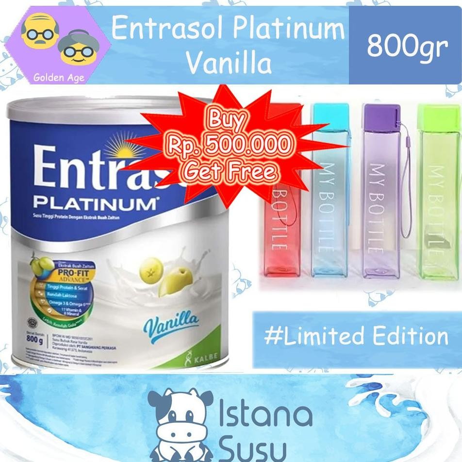 

Entraol Platinum Vanilla 800 Gr