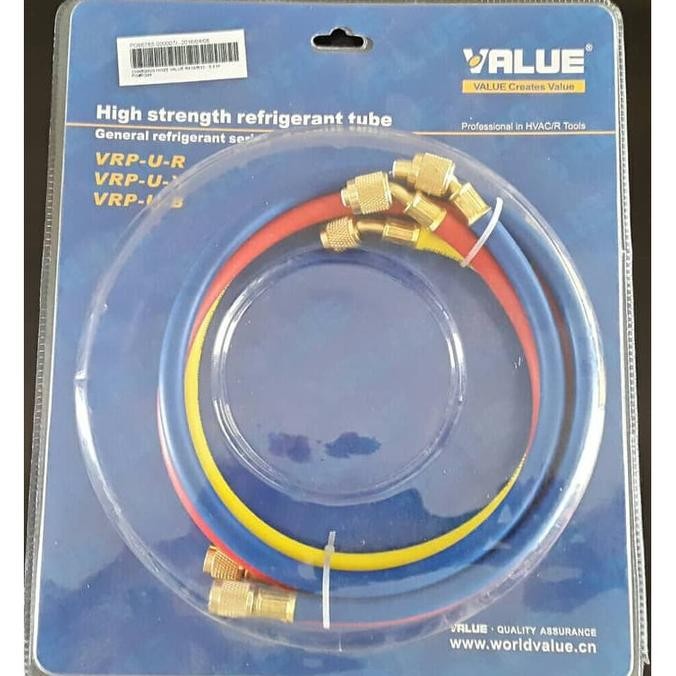 Selang Analiser R12 Premium Tebal Eceran Selang Manifold AC Value /Set Original dan Terpercaya