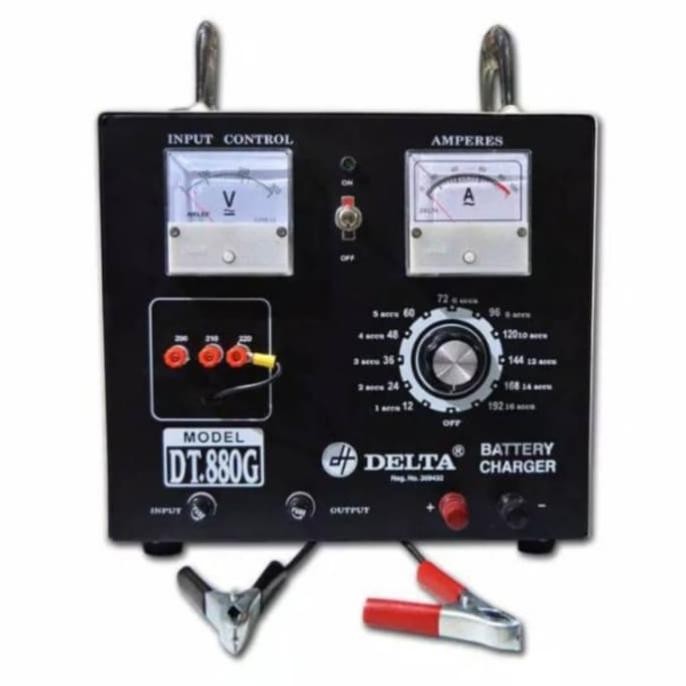 Battery Charger Cas Aki Delta DT880G 80A Original dan Terpercaya