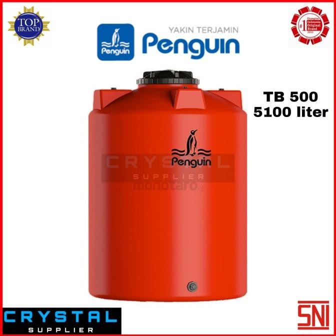 Tangki Air PENGUIN TB 500 Orange 5100 Liter Toren Tandon Torn Pingiun AGRO