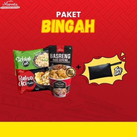 

Terlaris Marenta [Gratis Pouch] Paket Bingah Baso Aci Pedas - Cireng Banjir - Basreng - Seblak Jajanan Khas Sunda Kekinian Ready Stok