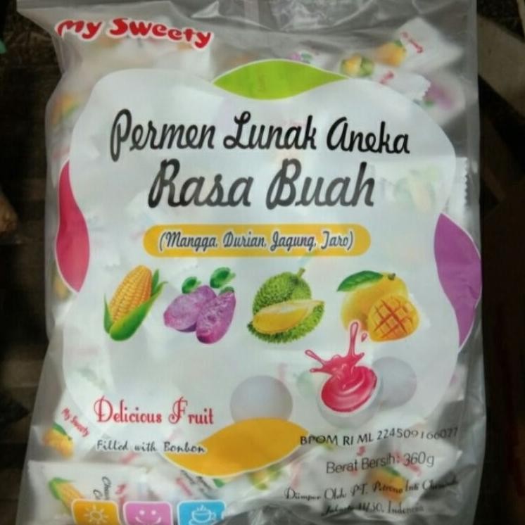 

Permen Beranearagam Raa My Weety 360 Gram 100 Pc