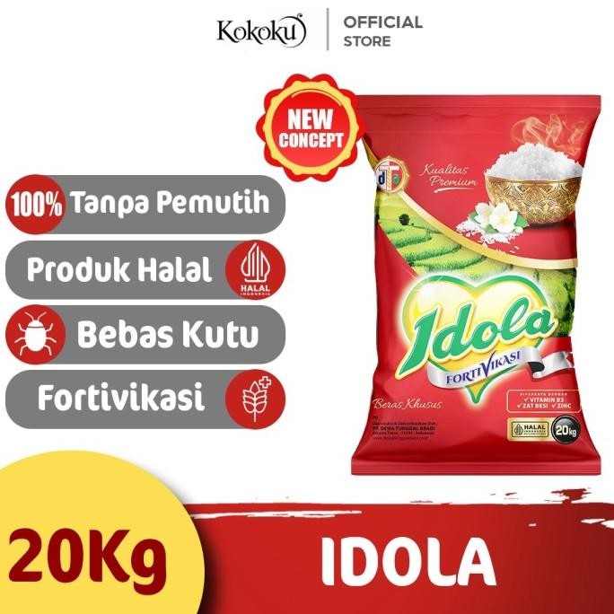 

Terlaris Beras 20Kg Premium Idola Merah Ready Stok
