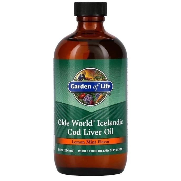

Produk Baru!! garden of life liver oil 236 ml lemon mint