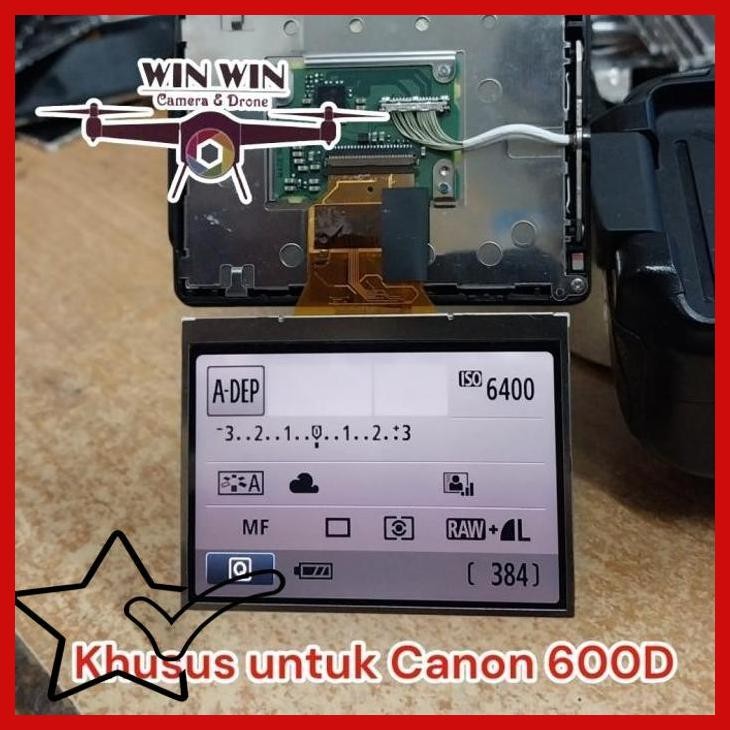 [WIN] LCD FOR CANON 600D KHUSUS UNTUK 600D