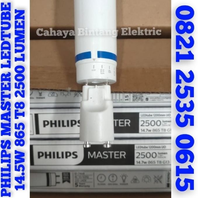 SALE PHILIPS MASTER LEDTUBE 14,7W 865 1200MM T8 2500LM / LAMPU TL LED 14.7W
