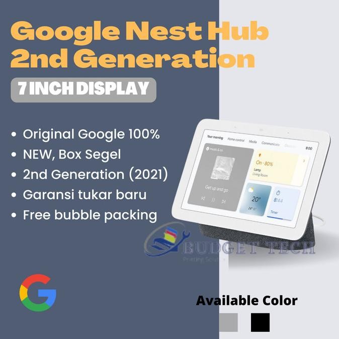 CO Google NEST HUB 2nd Generation Original