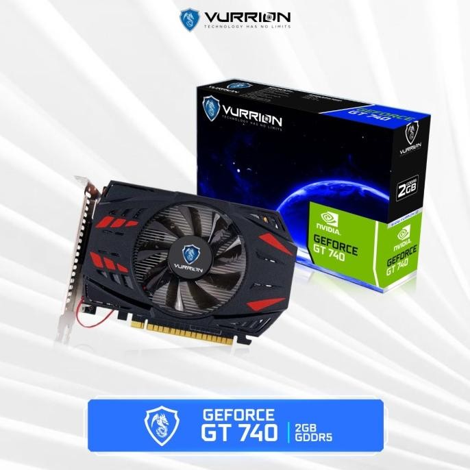 CO VGA CARD / VGA NVIDIA VURRION GT740 / GT740 2GB GDDR5 128-bit