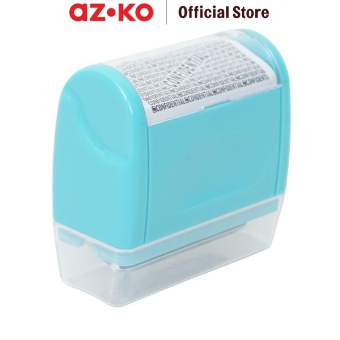 

diskon! azko odi stempel roller penutup identitas roller remover stamp ink stempel pelindung alamat data diri peralatan atk alat tulis kantor