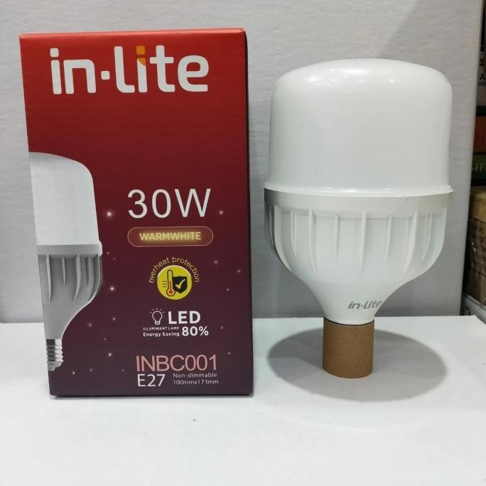 Lampu - Lampu Led In-Lite 30Watt Cahaya Kuning/Bohlam Led In-Lite 30Watt Inbc0