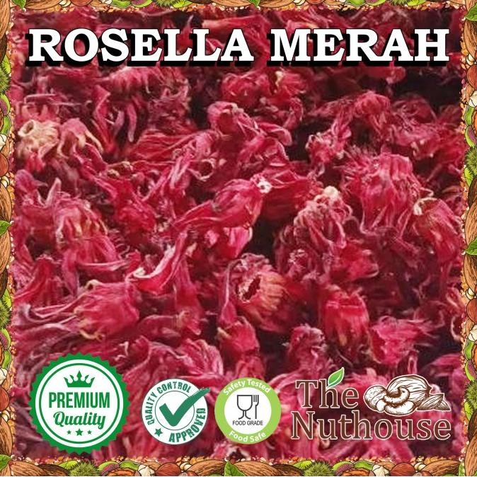 

Siap Kirim Dried Red Rosella Flowers / Bunga Rosella Merah Kering [Premium Tea] 1kg / 500gr / 250gr / 100gr