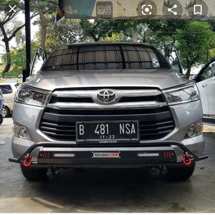 tanduk depan innova reborn/tanduk besi sevencode innova reborn 2016-20 Original dan Terpercaya