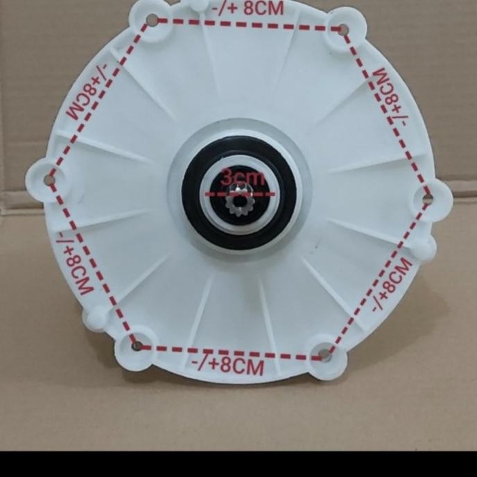 GIRBOX GEAR BOX MESIN CUCI LG 2 TABUNG 16 KG