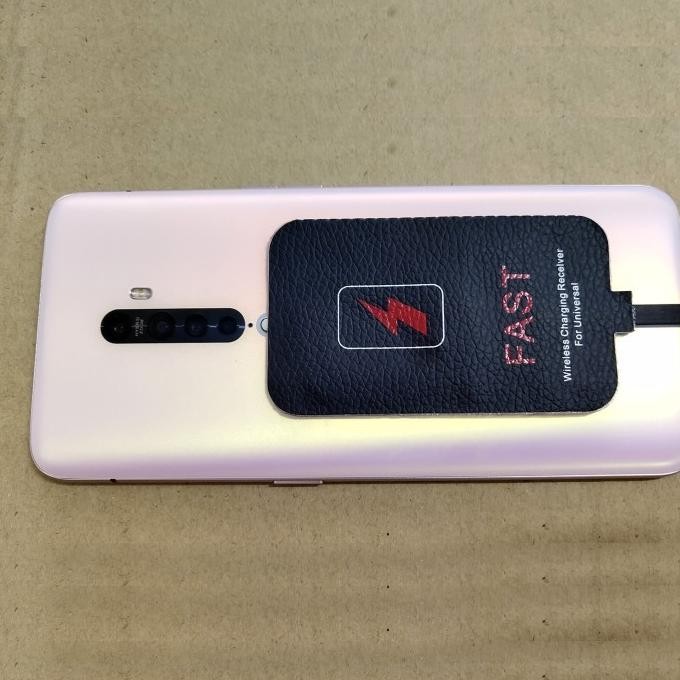 TRIPLEDI Wireless Charger Receiver Fast 10W 2A Micro USB Lightning Original dan Terpercaya