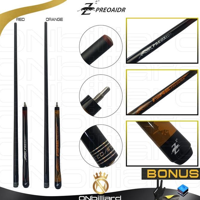 PREOAIDR JUMP Cue Stick Jump Carbon Stik Billiard