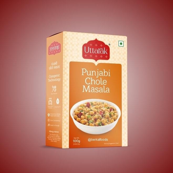 

------] Punjabi Chole Masala Uttarak / Bumbu Kacang Chickpea India Arab Chole Chana